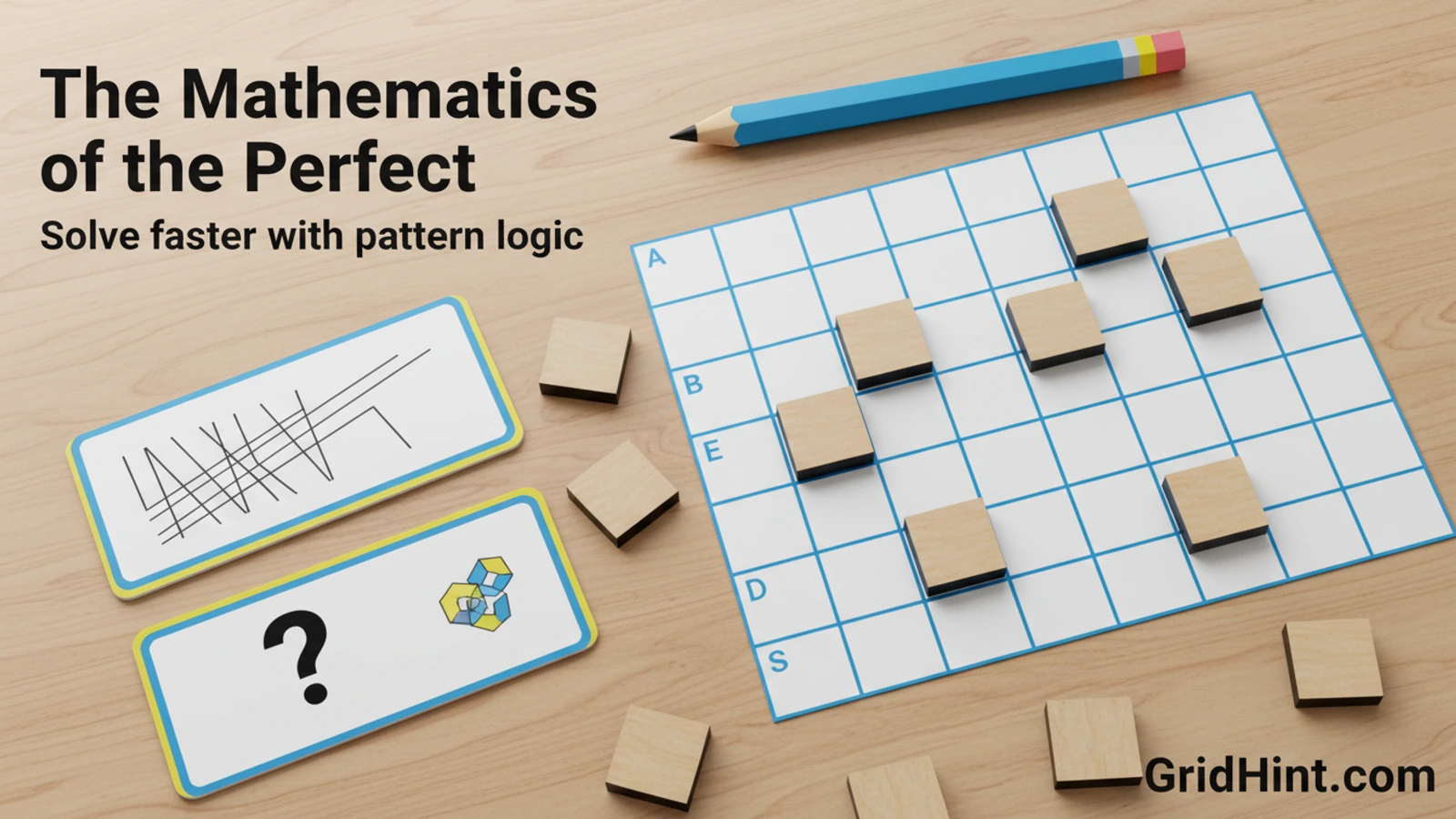 The Mathematics of the Perfect Wordle Starting Word word puzzle strategy guide with grid visual